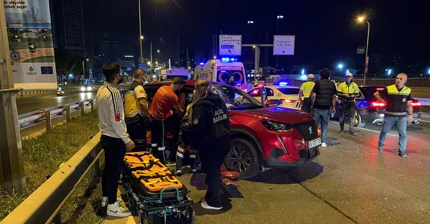 İstanbul Kartal'da aynı yerde 3 farklı kaza: 2 yaralı