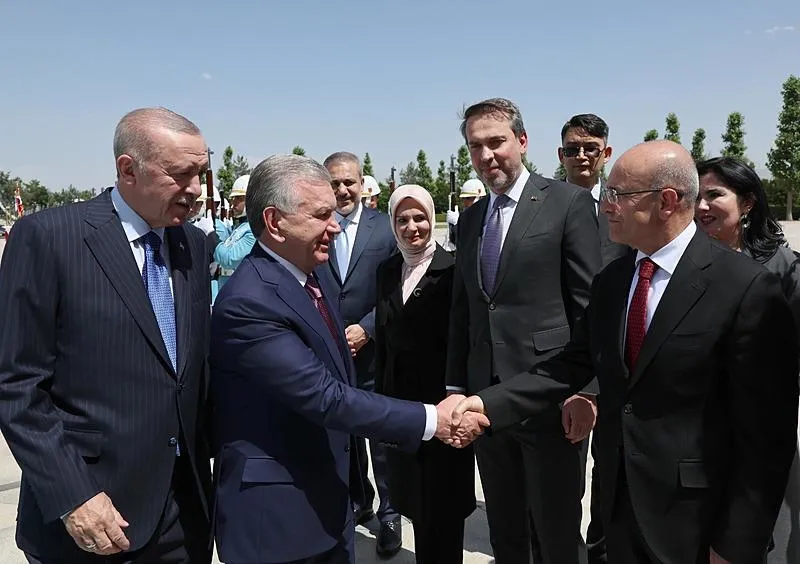 İmzalar atıldı! Başkan Erdoğan ve Özbekistan Cumhurbaşkanı Mirziyoyev ortak Filistin mesajı!-15