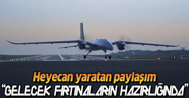 Selçuk Bayraktar'dan milli gururumuz Akıncı TİHA paylaşımı: Gelecek fırtınaların hazırlığında...