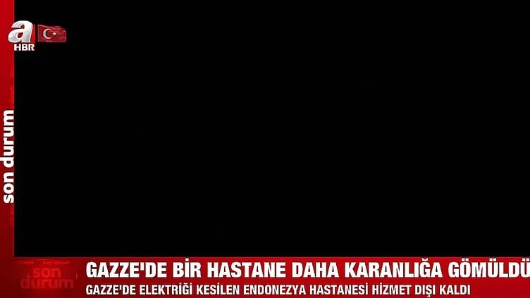 Gazze'de bir hastane daha karanlığa gömüldü!