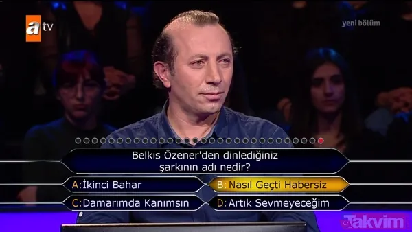 Kim Milyoner Olmak İster 801. son bölümde Fatih Sultan Mehmed sorusunu bilemeyince... - 50