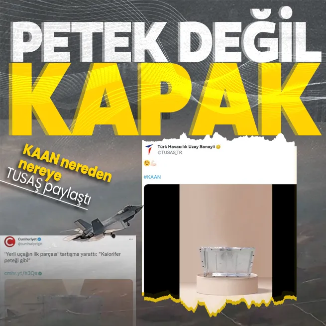 İşte KAANın yapım aşamasından görüntüler! TUSAŞ paylaştı