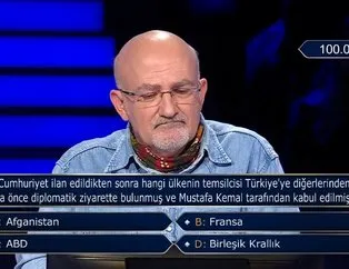 Kenan İmirzalıoğlu Kim Milyoner Olmak İster’de sordu: Dikkat çeken Cumhuriyet ve Atatürk sorusu