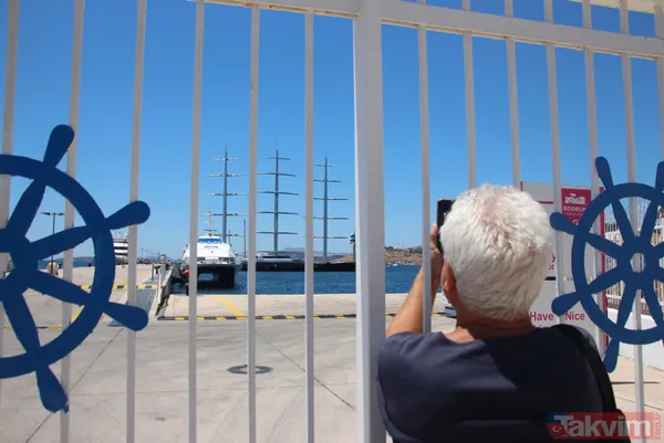 Türkiye'de üretilen dev yelkenli "Malta Şahini" Bodrum'da - 15