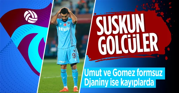 Trabzonspor’un golcüleri, performansıyla çok büyük hayal kırıklığı yaşatıyor