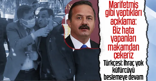 İYİ Parti küfürcü Lütfü Türkkan'ı korumaya devam ediyor! Yavuz Ağıralioğlu: Hata yapanları makamdan çekiyoruz