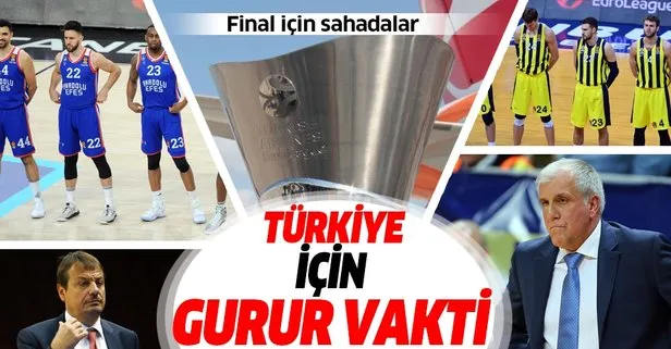 Fenerbahçe Beko ve Anadolu Efes Euroleague Final Four finali için sahada