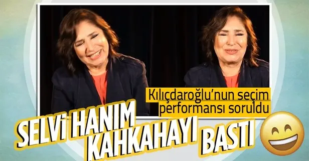 Kemal Kılıçdaroğlu’nun seçim performansı eşi Selvi Kılıçdaroğlu’nu da kahkahaya boğdu: Şimdiye kadar sevinemedik