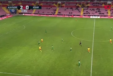 GOL | Kayserispor 3-0 Iğdır FK