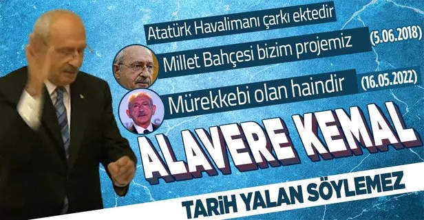 Kemal Kılıçdaroğlu’nun ’Atatürk Havalimanı’ çarkı! 2018’deki sözleri tekrardan gündem oldu: Millet bahçesi bizim projemiz