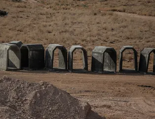 Rasulayn'daki YPG/PKK tünellerinin kazımında özel makineler kullanılmış!