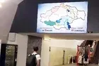 Ermenistan'dan skandal harita! Erivan'da bir metro istasyonunda led ekrana yansıttılar