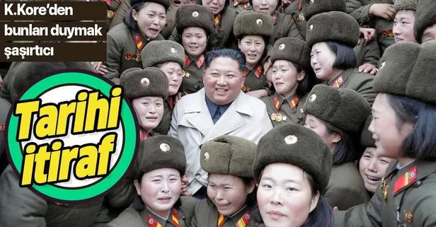 SON DAKİKA: Kuzey Kore lideri Kim Jong-un’dan tarihi itiraf: Başarısızım