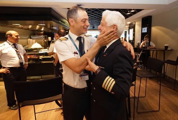 THY'nin 45 yıllık pilotu Kemal İnce emekli oldu-4
