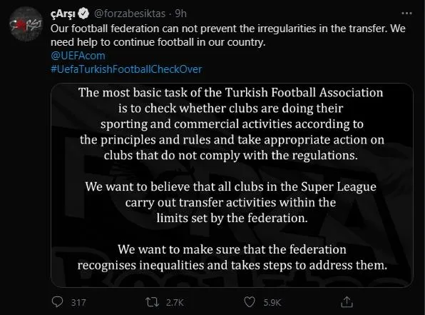 Beşiktaş'tan Fenerbahçe ve Galatasaray'a limit tepkisi! Çığ gibi artıyor...-7