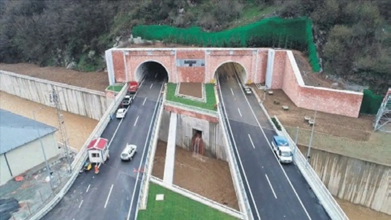 Zigana tüneli rekor kırdı