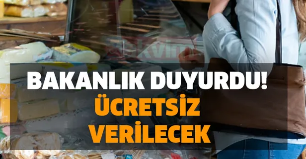 Ücretsiz verilecek! Bakanlık duyurdu! Bu sayede daha fazla kazanılacak!