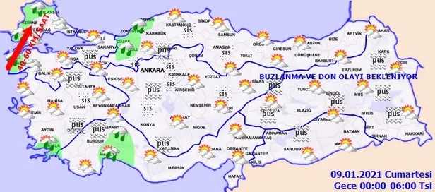 HAVA DURUMU | Meteorolojiden İstanbul ve birçok il için sağanak uyarısı | 8 Ocak 2021 hava nasıl olacak?-5