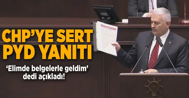 Başbakan Yıldırım'dan CHP'ye PYD yanıtı