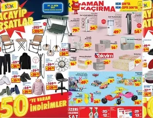 ŞOK aktüel kataloğu 31 Ekim'e kadar geçerli indirimler! Hamile hanımlar çok sevinecek! Tüm bebek ve çocuk ürünlerinde...