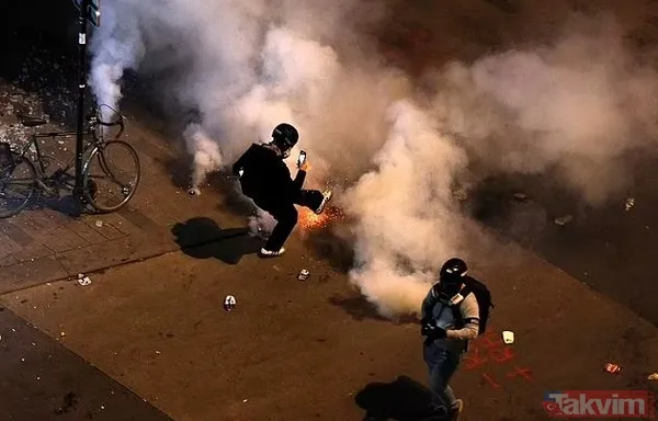 Fransa yangın yeri! Macron kumarı sokaklara mal oldu: 30 bin polis protestoculara karşı! Yolun sonu siyasi ve ekonomik kriz - 10