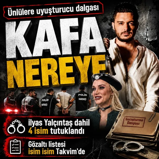 Ünlülere uyuşturucu soruşturmasında yeni dalga! İlyas Yalçıntaş dahil 4 kişi tutuklandı