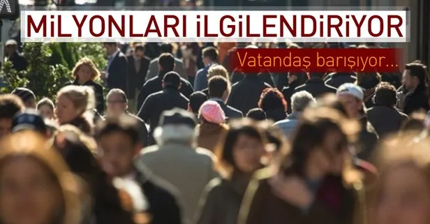 Vatandaş barışıyor