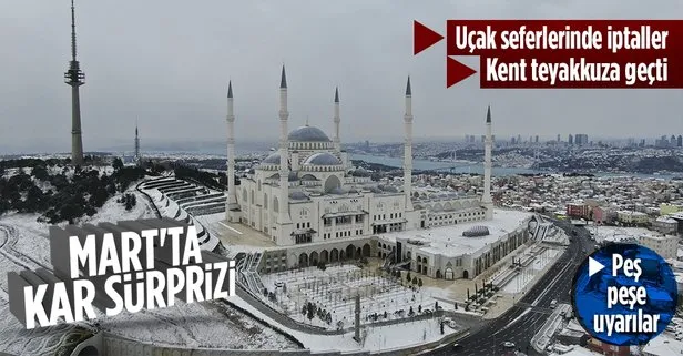 9 MART HAVA DURUMU | İstanbul’a kar yağışı etkisini artırdı | İstanbul Valisi Ali Yerlikaya’dan flaş uyarı! Kar yağışı kaç gün sürecek