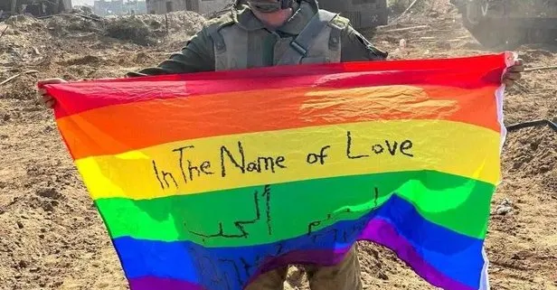 İki lanetli bir arada: Hem siyonist İsrail hem LGBT! Soykırım ordusu neden tanklarda saklanıyor? Cevabı işte bu fotoğrafta