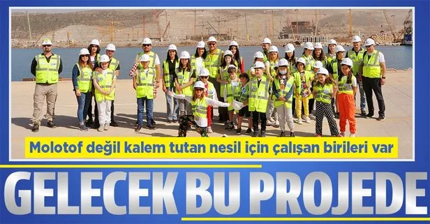Akkuyu Nükleer Güç Santrali kapılarını Türkiye’nin geleceği olan çocuklara açtı