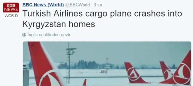 İngiliz medyası bu kez de THY'yi hedef aldı