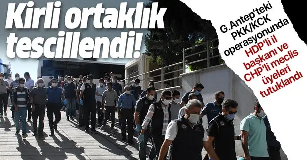 Son dakika: Gaziantep’te PKK/KCK operasyonu: HDP’li ve CHP’lilerin de bulunduğu 9 şüpheli tutuklandı