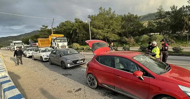 Bodrum'da yılbaşı hazırlıkları arttırıldı! İlçeye 10 bin araç giriş yaptı