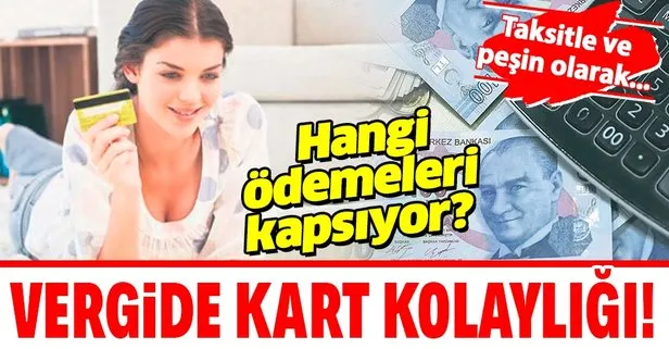 Vergi borçlarına kart kolaylığı! Hangi ödemeleri kapsıyor? Taksitle ve peşin ödemeler...