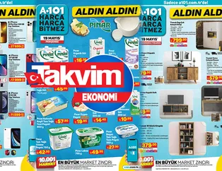 Mobilya ve IPHONE fiyatları da düştü! Bugün bekleniyordu! İşte A-101 aktüel ürünler kataloğu fiyat listesi... Ucuza et, salça, süt, peynir satılıyor!