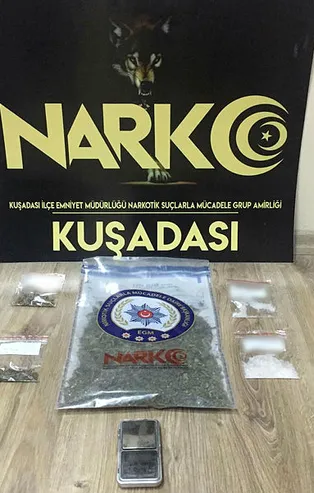 Aydın'da uyuşturucu operasyonu!