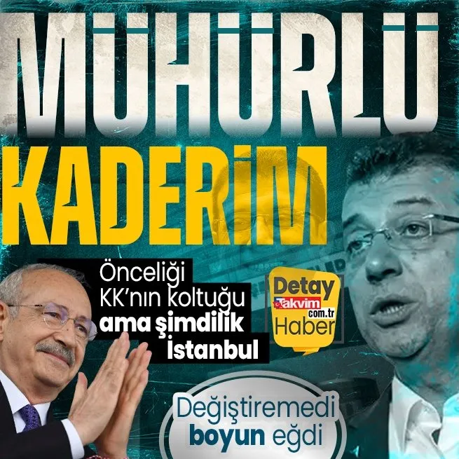 Değiştiremedi boyun eğdi! Kılıçdaroğlunu deviremeyen İmamoğlu İBB adaylığını açıkladı: İYİ Parti ve HDPye göz kırptı