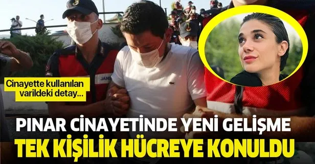 Pınar Gültekin’i vahşice öldüren Cemal Metin Avcı tek kişilik hücreye konuldu! Cinayette kullanılan varildeki detay...