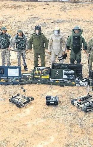 Libya'da tuzaklar bozuldu