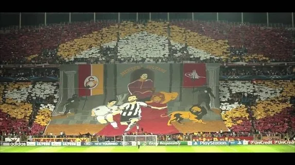 Galatasaray'dan 3 boyutlu koreografi şöleni-8