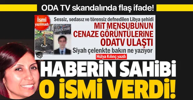 ODA TV skandalında flaş ifade! Tutuklanan Hülya Kılınç Barış Pehlivan'ın ismini verdi!