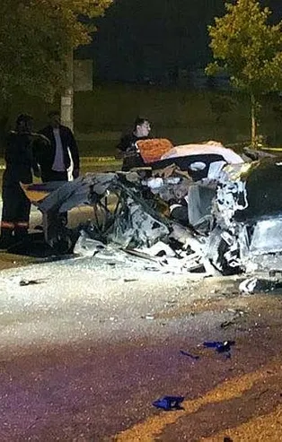 Ankara'da 'Drift' kovalamacası: 2 ölü, 1 yaralı