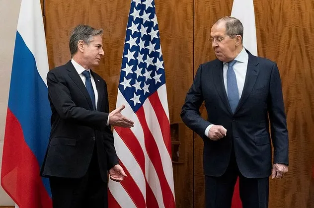 Son dakika: Rusya Dışişleri Bakanı Sergey Lavrov ile ABD’li mevkidaşı Antony Blinken arasında Ukrayna görüşmesi