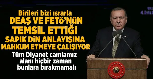 Cumhurbaşkanı Erdoğandan dikkat çeken uyarı