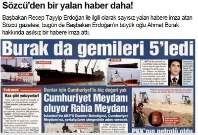 iste sozcu gazetesinin yalan haberleri galeri takvim