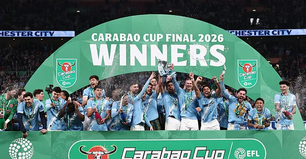 Manchester City Arsenal'i 2-0 yenip İngiltere Lig Kupası şampiyonu oldu