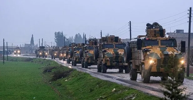 Suriye sınırına askeri sevkiyat
