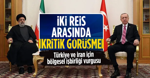 Başkan Recep Tayyip Erdoğan ile İran Cumhurbaşkanı Reisi telefonda görüştü