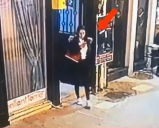 Son dakika: Ceren Özdemirin cinayetten 5 dakika önceki son görüntüsü | Video