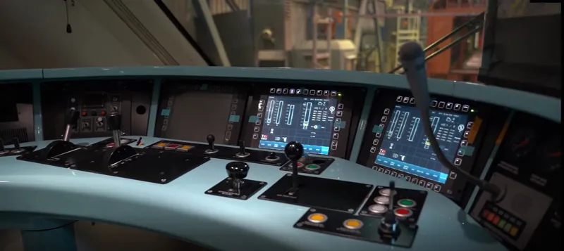 Yerli ve milli elektrikli trenin kendine hayran bırakan özellikleri! İlk kez görüntülendi! - 1